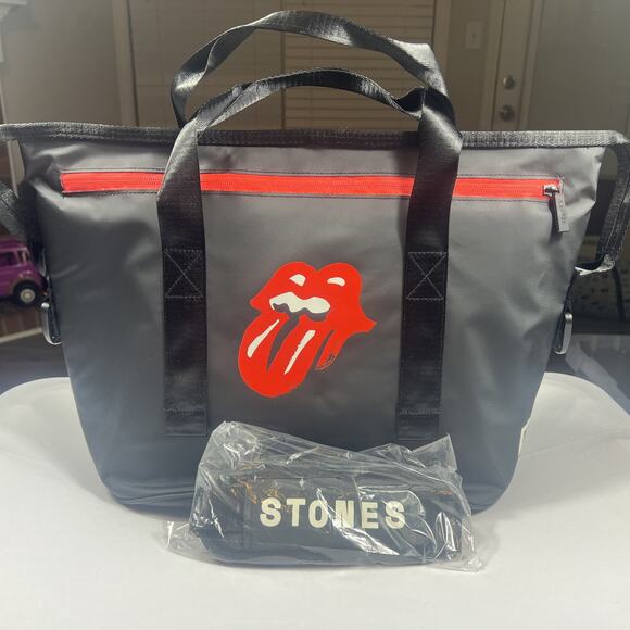 New The Rolling Stones “No Filter” Tour 2019 VIP Cooler Tote Bag w Strap Concert - Picture 1 of 9